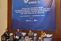 Komite Nasional Kebijakan Governansi (KNKG) sosialisasi Pedoman Umum Governansi Korporat Indonesia (PUG-KI). (Dok. KNKG)