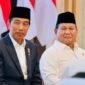 Presiden Jokowi dengan Menteri Pertahanan Prabowo Subianto. (Instagram.com/@jokowi) 
