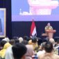 Ketua Umum Partai Gerindra Prabowo Subianto dalam acara strategi transformasi bangsa menuju Indonesia emas 2045. (Dok. Tim Media Prabowo Subianto)
