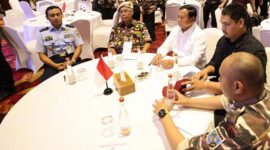 Menteri Pertahanan Prabowo Subianto menghadiri HUT ke-45 Forum Komunikasi Putra Putri Purnawirawan dan Putra Putri TNI-Polri (FKPPI). (Dok. Tim Media Prabowo Subianto) 
