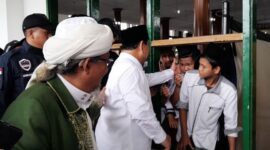 Calon Presiden Koalisi Indonesia Maju Prabowo Subianto perdana melakukan kampanye di Tasikmalaya. (Dok. Tim Media Prabowo-Gibran)