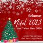 Anda bisa menyampaikan ucapan dan pesan keren seperti ini dengan Rp100 ribu saja/media, dan ada 100an media yang bisa dipilih sebagai placement. (Dok. Sapulangit.com/Timothy)