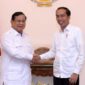 Calon Presiden Terpilih Prabowo Subianto bersama Presiden Jokowi. (Dok. Presidenri.go.id)

