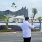 Rapat perdana Sidang Kabinet bersama Jokowi beserta menteri Kabinet Indonesia Maju di IKN, Kalimantan Timur. (Dok. Tim Media Prabowo)