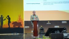 PT Sumbawa Timur Mining berbagi wawasan tentang eksplorasi mineral kritis dalam ajang Minerba Convex 2025. (Dok. PT Sumbawa Timur Mining)