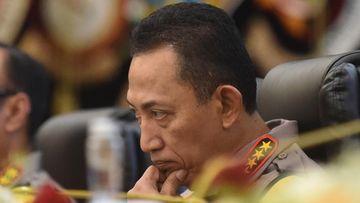Ketua Komisi III DPR Habiburokhman menyebut Kapolri Jenderal Listyo Sigit Prabowo sebagai Kapolri terbaik sepanjang masa. (ANTARA FOTO/Indrianto Eko Suwarso)